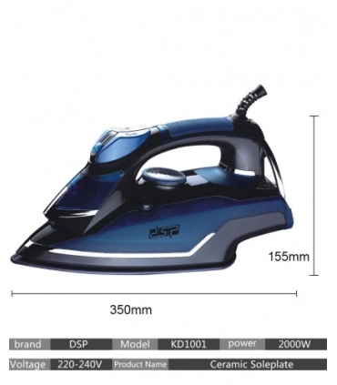 Электрический утюг 2000W DSP KD1001 оптом, DSP , 12,40 $