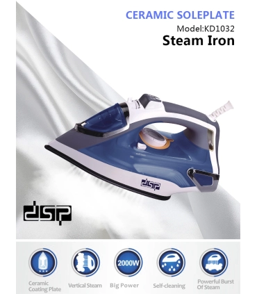 Электрический утюг 2000 Вт DSP KD-1032 оптом, DSP , 12,00 $