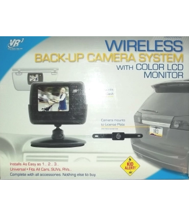 Бездротова камера заднього виду з монітором VR3 VRBCS300W оптом, TV Shop , 35,00 $