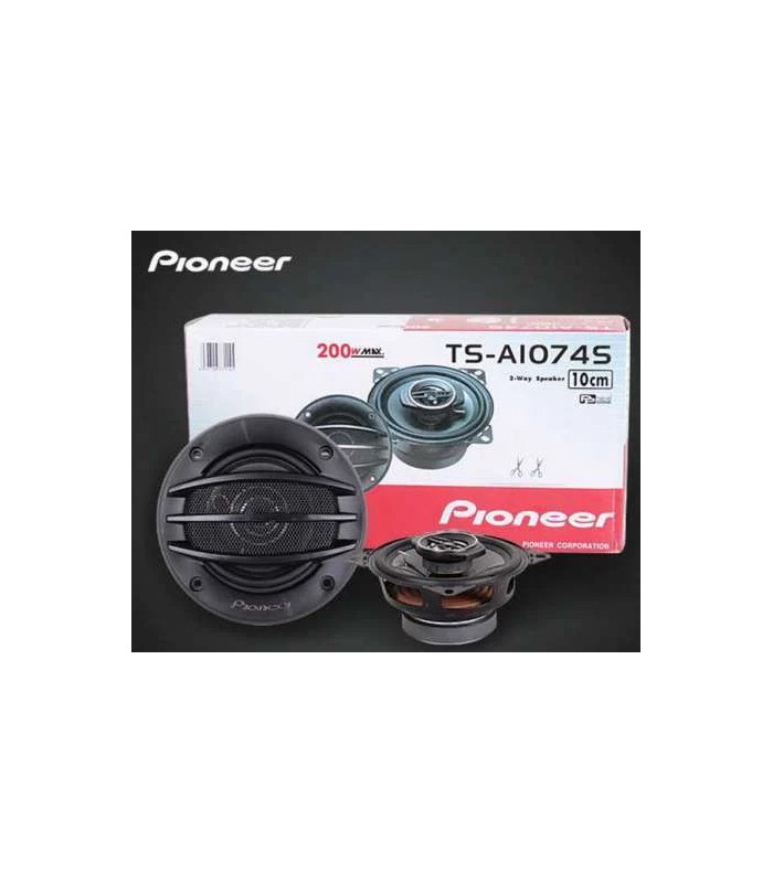 Автомобильные колонки Pioneer + TS-A1074S 200W 4"/10cm купить