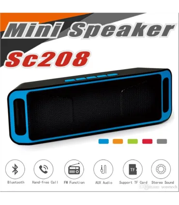 Портативна MP3 колонка UKC MegaBass SC-208 оптом, UKC , 4,80 $