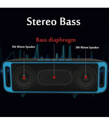 Портативна MP3 колонка UKC MegaBass SC-208 оптом, UKC , 4,80 $