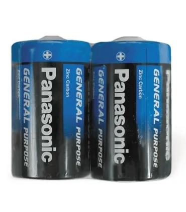 Сольові батарейки PANASONIC R20/D оптом, PANASONIC , 0,50 $