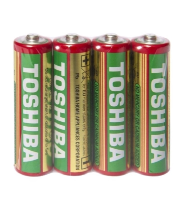 Пальчикові сольові батареї TOSHIBA Heavy Duty R6 AA оптом, TOSHIBA , 0,25 $