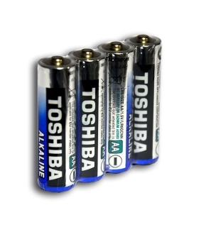 Батарейки пальчикові TOSHIBA LR6 AA ALKALINE оптом, TOSHIBA , 0,25 $