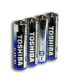 Батарейки пальчиковые TOSHIBA LR6 AA ALKALINE