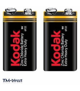 Батарейки Kodak 6F22 9V EXTRA HEAVY DUT 10 шт оптом, KODAK , 0,45 $