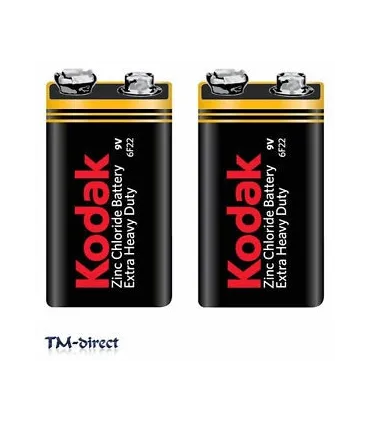 Батарейки Kodak 6F22 9V EXTRA HEAVY DUT 10 шт оптом, KODAK , 0,45 $