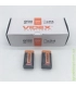 Сольові батарейки КРОНА 9V VIDEX 6F22 оптом, Videx , 0,32 $