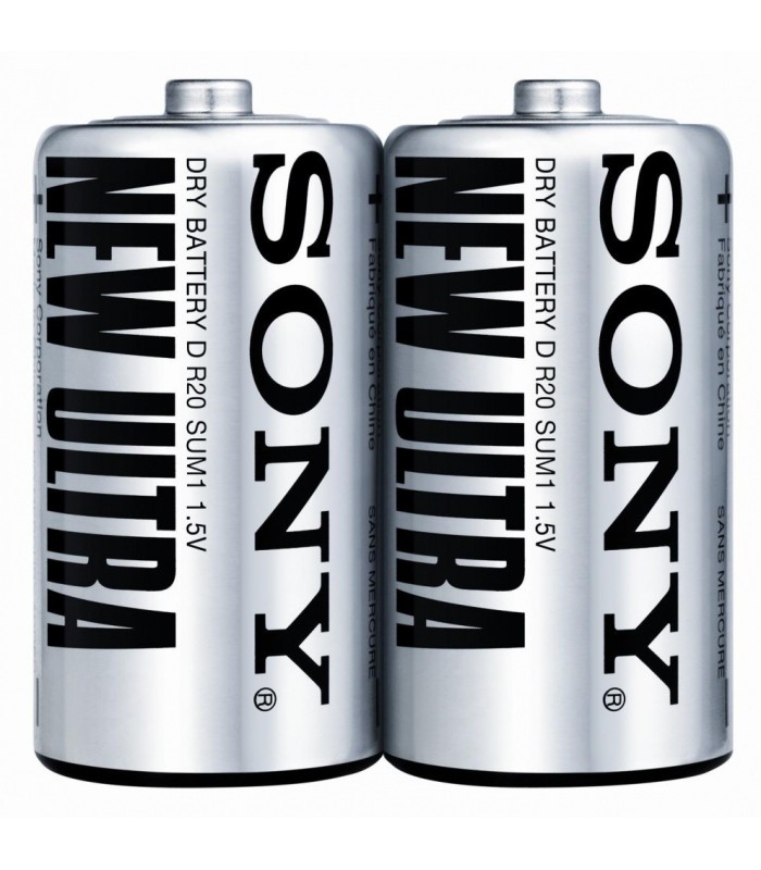 Батарейки сольові бочки SONY New Ultra R20 (D) 24 шт купити