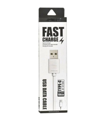 Кабель заряджання Joyroom Fast Speed USB Type-C 1Метр JR-S118 оптом, JOYROOM , 1,00 $