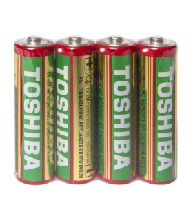 Пальчиковые солевые батарейки TOSHIBA Heavy Duty R6 AA купить