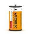 Солевые батарейки цилиндры VIDEX R14 (C)