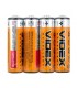 Сольові пальчикові батареї VIDEX R6 (AA) купити оптом Одеса