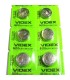 Щелочные батарейки таблетки VIDEX AG10 (LR1130) купить оптом