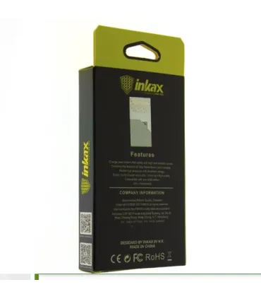 Кабель для заряджання iPhone Lightning 1 метр Inkax CK-13 оптом, Inkax , 1,25 $