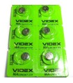 Лужні батарейки таблетки VIDEX AG 4 (LR626)