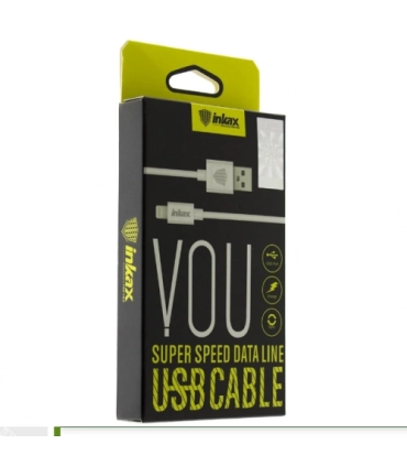 Кабель для заряджання iPhone Lightning 1 метр Inkax CK-13 оптом, Inkax , 1,25 $