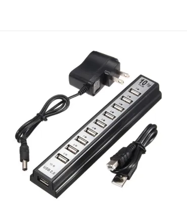 USB Хаб розгалужувач 10in1 оптом,  , 4,00 $
