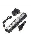 USB Хаб розгалужувач 10in1