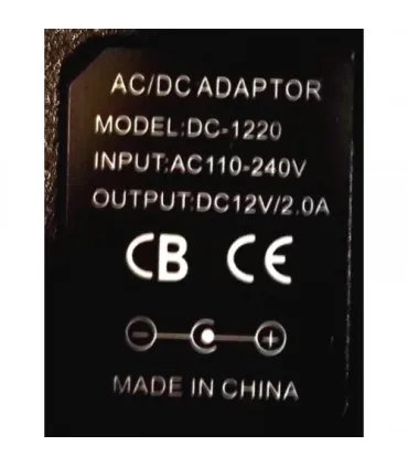 Сетевой блок адаптер 12V/2A разъем 5.5х2.5мм №699 оптом,  , 2,00 $