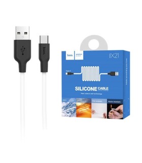 USB Type-C Hoco X21 Plus Silicone 3A купить оптом Одесса 7 км