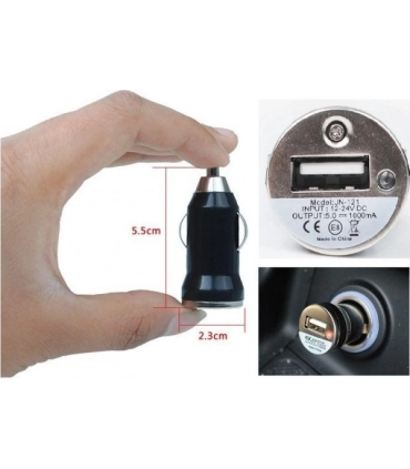 Автомобильная зарядка Auto charger XRX-001 1A 1USB оптом, TV Shop , 0,40 $