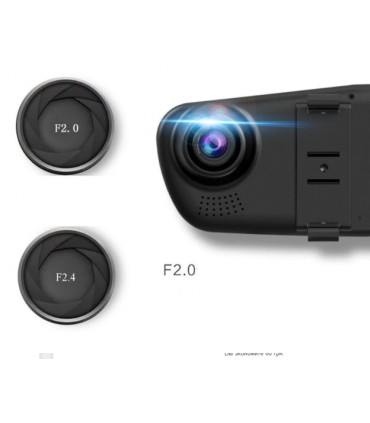 Дзеркало відеореєстратор 1433 з 2 камерами FHD купити оптом