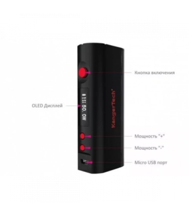 Стартовый набор KangerTech Subox Mini 50W Starter Kit Pro Black оптом, TV Shop , 13,50 $