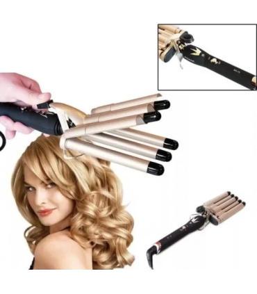 Плойка для волос 17 мм 5 в 1 GEMEI GM-2933 оптом, Gemei , 11,00 $