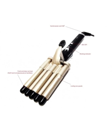 Плойка для волосся 17 мм 5 в 1 GEMEI GM-2933 оптом, Gemei , 11,00 $