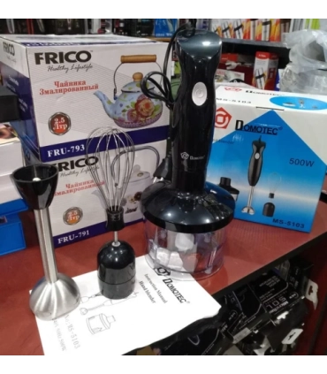 Блендер занурювальний 500Вт 3 в 1 DOMOTEC MS-5103 оптом, Domotec , 14,00 $