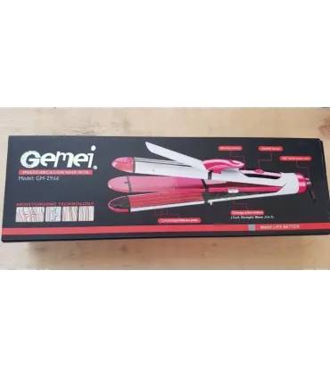 Випрямляч, праска, гофре 3 в 1 GEMEI GM-2966 оптом, Gemei , 7,50 $