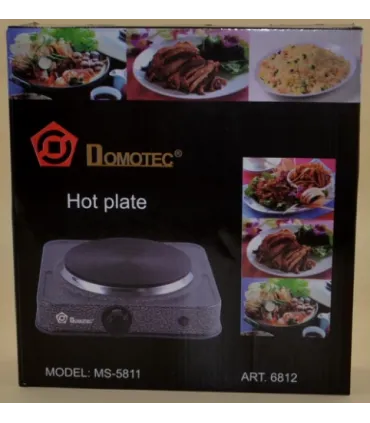Електроплита дискова 1500 Вт Domotec MS-5811 оптом, Domotec , 9,00 $