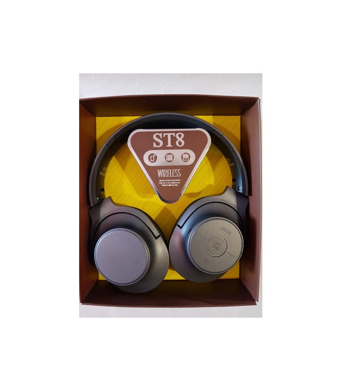 Бездротові навушники Wireless SOGT ST8 BT+FM+TF купити оптом