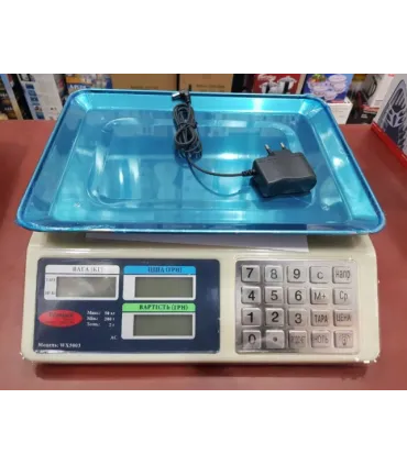 Электронные весы торговые 50 Кг WIMPEX WX-5003 оптом, WimpeX , 18,00 $