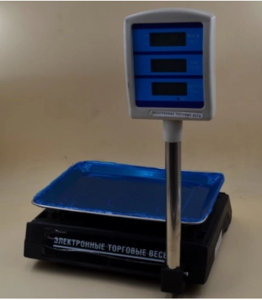 Електронні ваги зі стійкою 50 кг Domotec MX-411 оптом, Domotec , 28,00 $