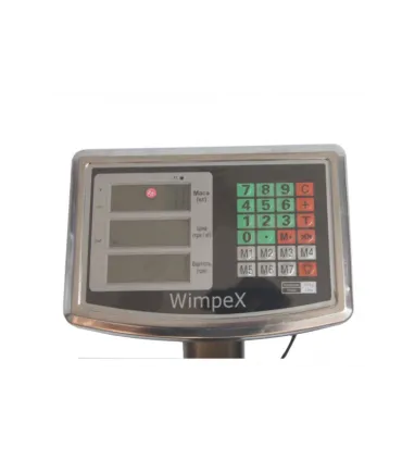 Электронные торговые весы 350 кг 40X50 Wimpex Wx-350 оптом, WimpeX , 28,00 $