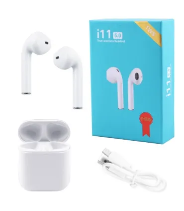 Bluetooth 5.0 беспроводные наушники Pods i11 с боксом оптом, Cope , 5,00 $