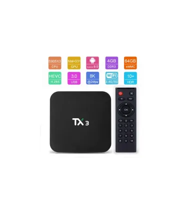 Смарт Тв приставка TV Box TX3 mini 4/64Gb Android 9.0 оптом, TV Shop , 28,00 $