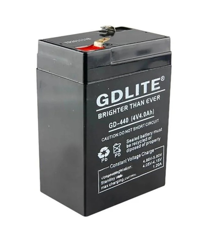 Акумулятор для ваг 4V 4.0ah GDLITE GD-440 купити оптом