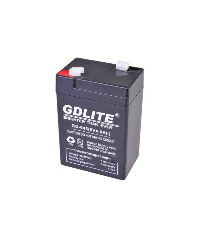 Аккамуляторы свинцово-кислотные 6V/4.0Ah GDLITE GD-645 купить
