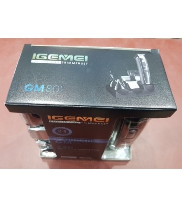Бодігромер машинка для стрижки GEMEI GM-801 купити оптом Одеса