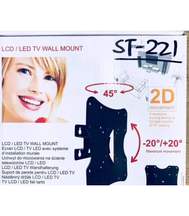 Кронштейни для LCD Led TV ST-221 на діагональ 17-32 дюйми оптом, Brateck , 9,00 $