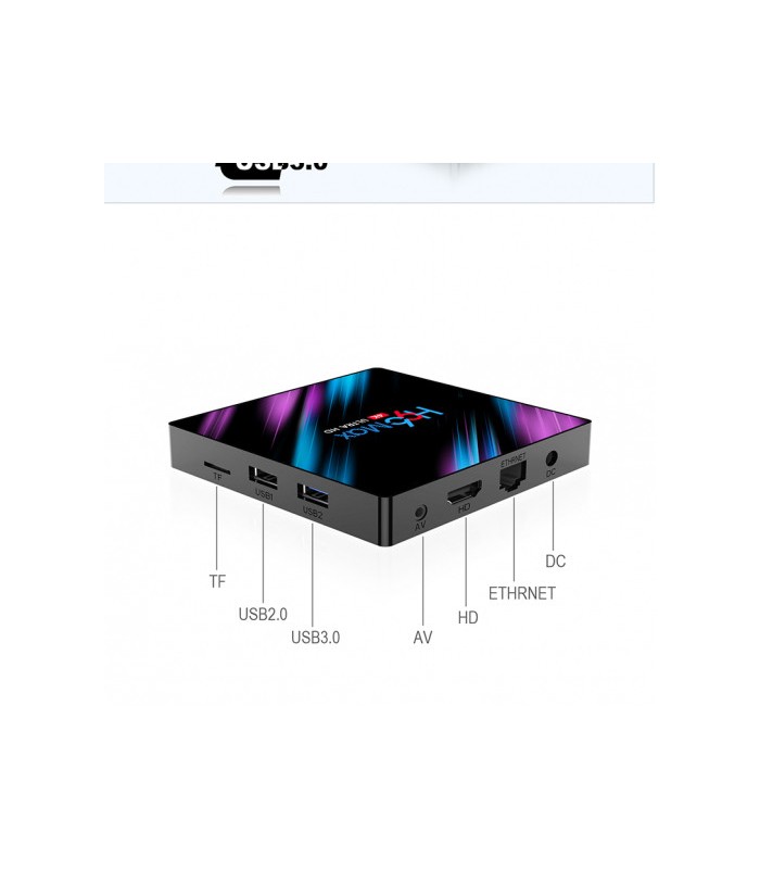Смарт приставка TV Box H96 MAX 4/64Gb Android 9.0 купить оптом
