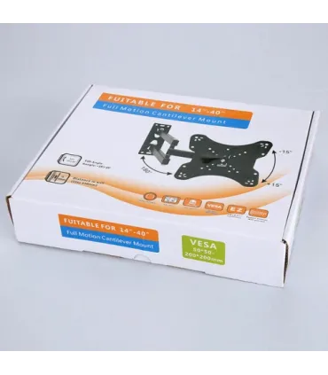 Поворотный кронштейн LED TV 14-40 дюймов ST-302 оптом, Brateck , 9,00 $