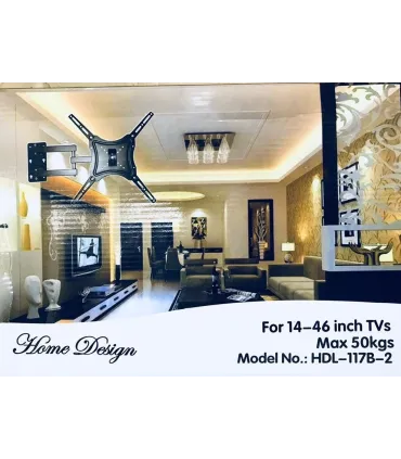 Кронштейн Home Design HLD-117B-2 для телевизора оптом, Home Design , 11,00 $