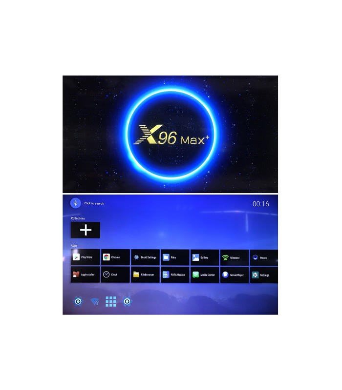 Смарт приставка TV box X96Max 4/64Gb Android 9.0 купити оптом