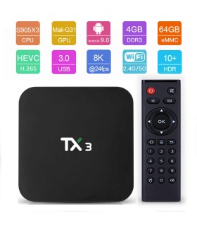 Смарт Тв приставка TV Box TX3 mini 4/64Gb Android 9.0 купить