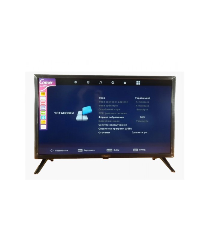 Телевизоры LED TV COMER 24" дюйма с T2 FHD купить оптом Одесса